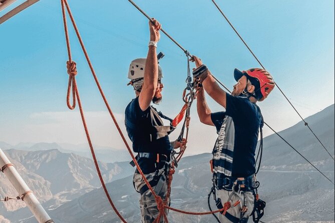 1 jebel jais zipline flight worlds longest zipline tour from dubai Jebel Jais Zipline Flight World's Longest Zipline Tour From Dubai