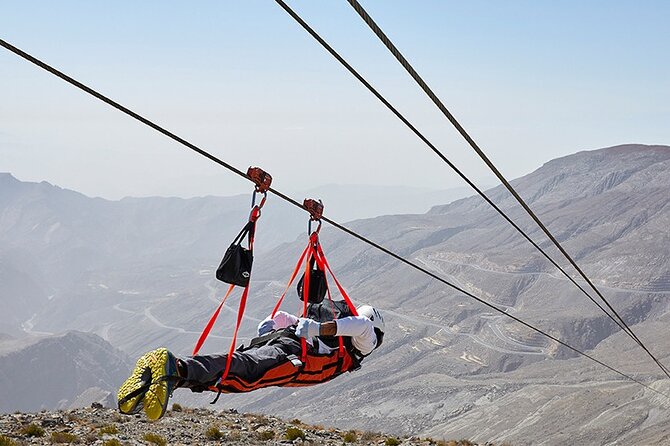 Jebel Jais Zipline With Transfers Option