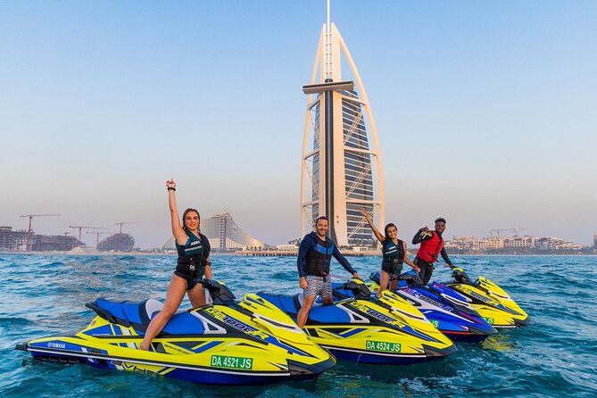 1 jet ski 2 seater in burj al arab with private transfers Jet Ski 2 Seater in Burj Al Arab With Private Transfers