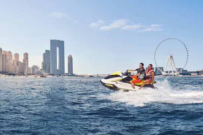 Jet Ski Ride Near Burj Al Arab Dubai With Optional Pick and Drop