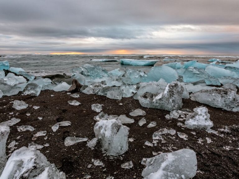 Jökulsárlón Floating Glacier & Diamond Beach Day Tour