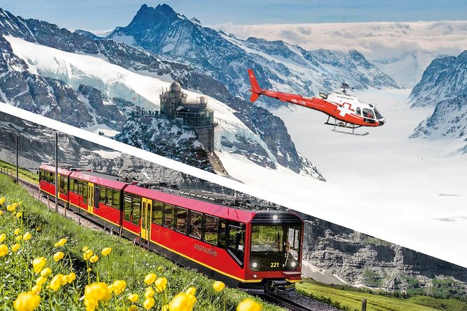 Jungfraujoch Day Tour From Bern by Limo, Train and Helicopter