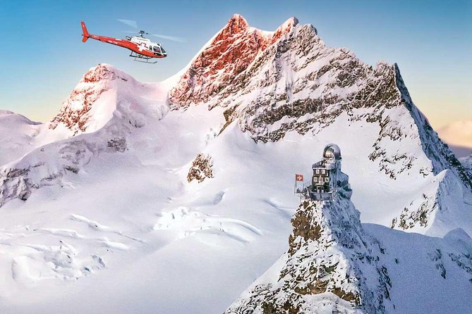 Jungfraujoch Private Tour With a Guide From Zurich by Helicopter and Limo