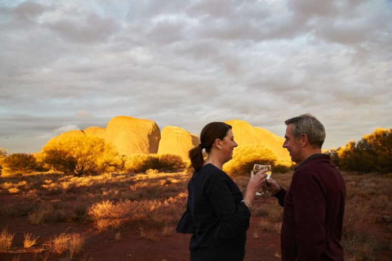 Kata TjuṯA Sunset Tour With Sparkling Wine and Cheeseboard