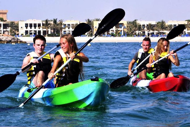 Kayaking in Al Marjan Island