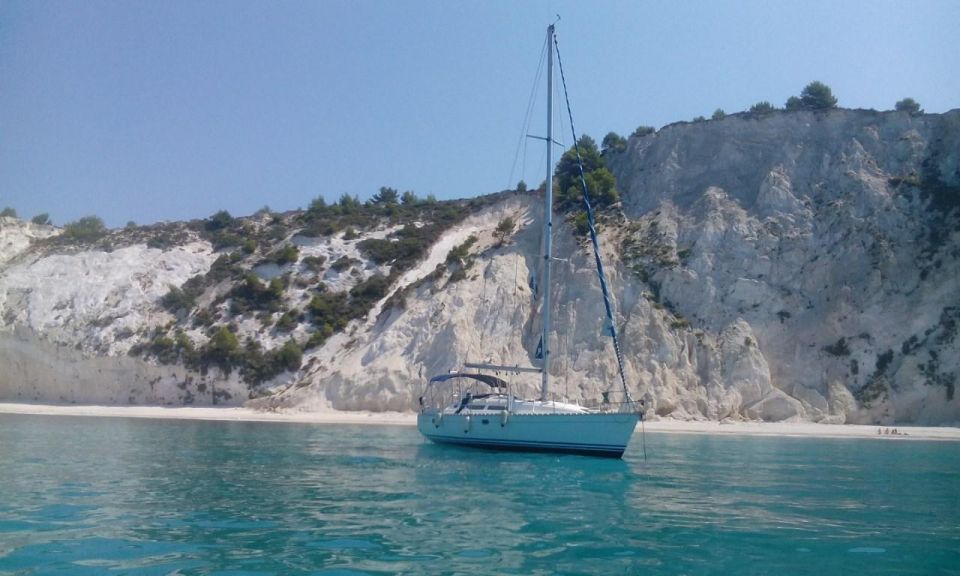 1 kefalonia private sailboat cruise from argostoli Kefalonia: Private Sailboat Cruise From Argostoli