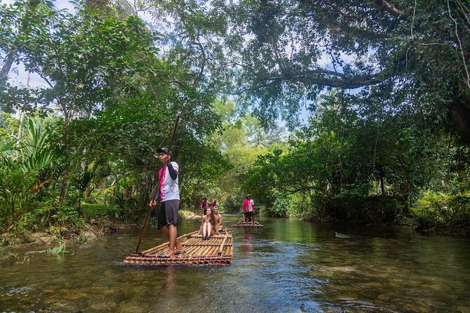 Khaolak Half Day Tour Bamboo Rafting and Hotel Transfer