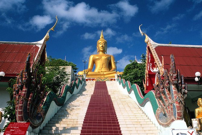 Ko Samui City Tour Including Wat Phra Yai, Lat Ko Viewpoint, Hin Ta Hin Yai Rock