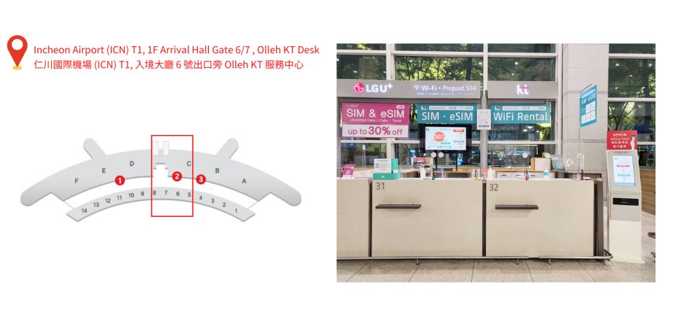 1 korea rechargeable prepaid sim card for airport pickup Korea: Rechargeable Prepaid SIM Card for Airport Pickup