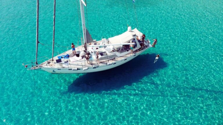 Kos: Private – Full-Day Sailing With Meal, Drinks, Swim