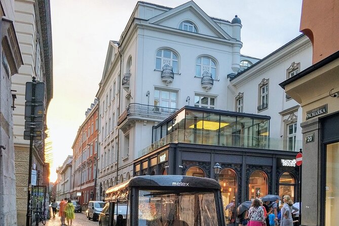 Krakow Old Town Easy Sightseeing Tour by Electric Golf Cart