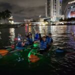 1 l e d light kayak miami city lights L.E.D. Light Kayak Miami City Lights