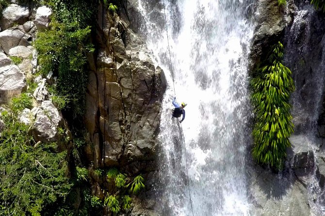 La Cuba WATERFALL RAPPELLING and La Planta GIANT NATURAL POOL From MEDELLIN