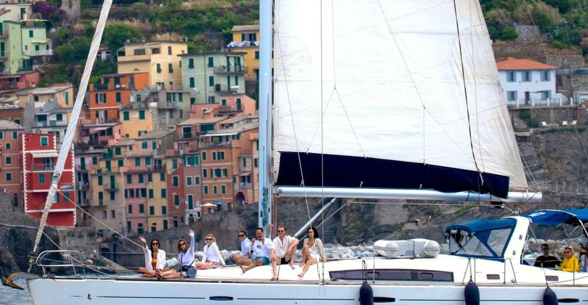 1 la spezia private sailboat tour of cinque terre with lunch La Spezia : Private Sailboat Tour of Cinque Terre With Lunch