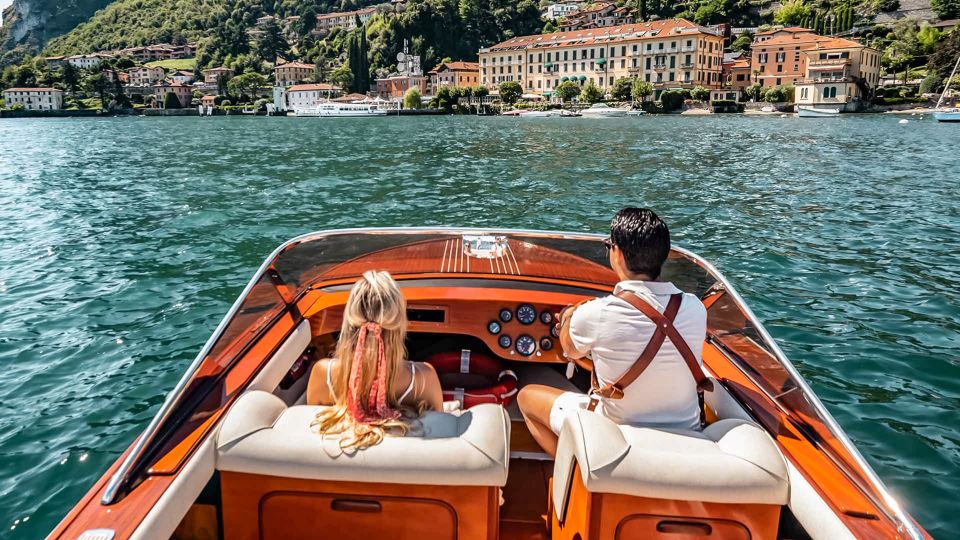 Lake Como: Classic Speedboat Private Tour