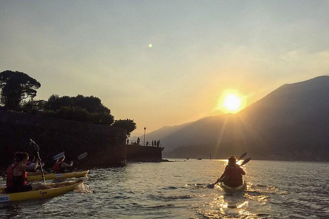 1 lake como golden hour kayak tour Lake Como Golden Hour Kayak Tour