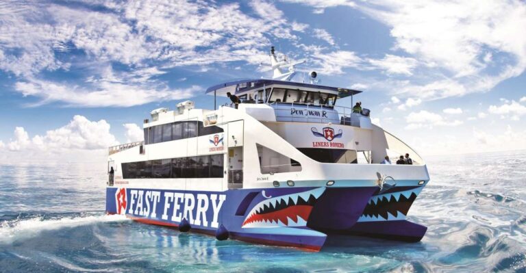 Lanzarote: Return or 1-Way Ferry Ticket to Fuerteventura