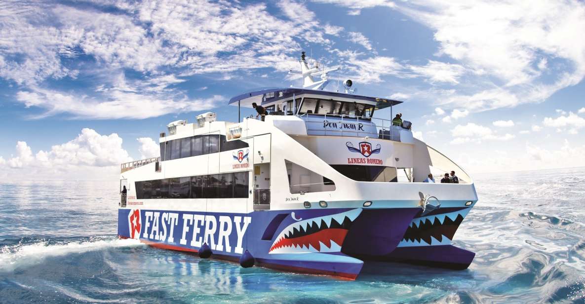 1 lanzarote return or 1 way ferry ticket to fuerteventura Lanzarote: Return or 1-Way Ferry Ticket to Fuerteventura