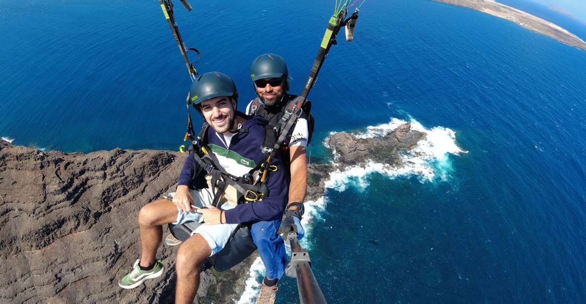 1 lanzarote tandem paragliding flight over lanzarote Lanzarote: Tandem Paragliding Flight Over Lanzarote