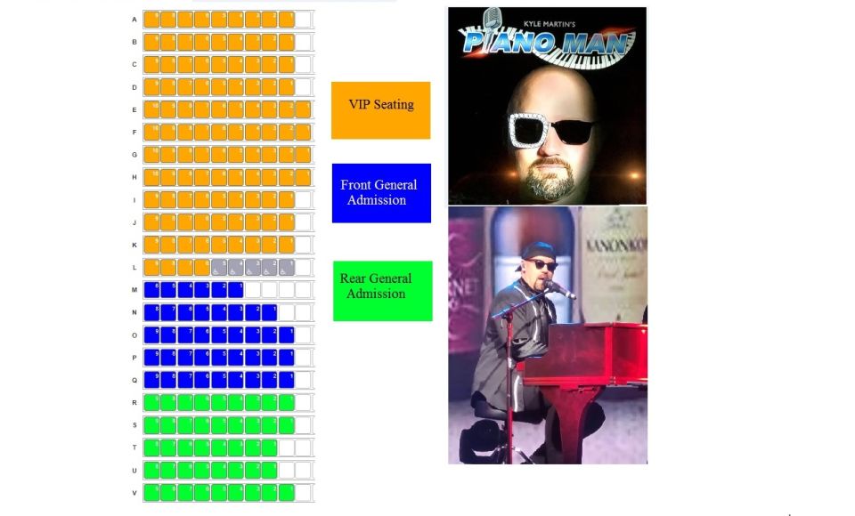 1 las vegas piano man by kyle martin live show tickets Las Vegas: Piano Man by Kyle Martin Live Show Tickets