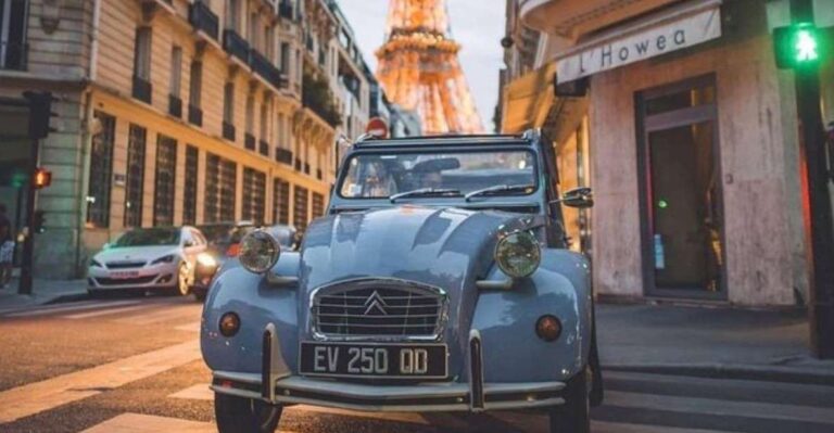 Lgbtqia Proposal: French Vintage Car Tour – Photographer 1h