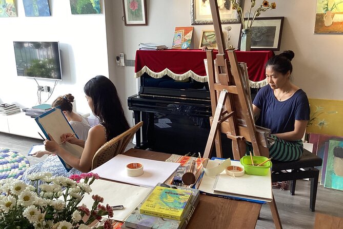 Life Model Drawing With Art-Tutor Hanoi