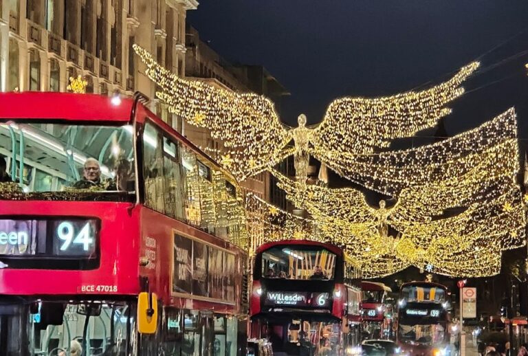 London Christmas Sparkle Private Walking Tour