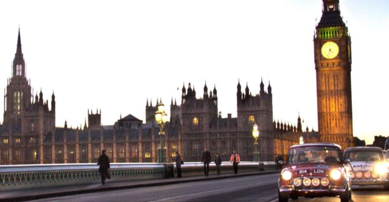 London: Private Panoramic 2-Hour Tour in a Classic Car