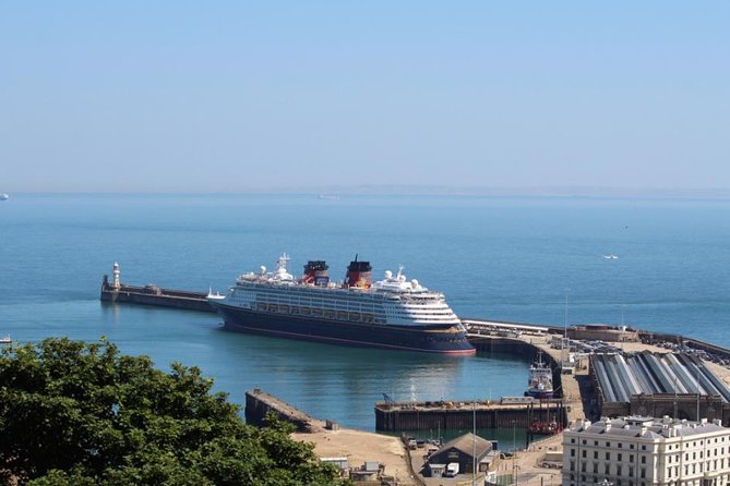 London to Dover Cruise Port Via Dover Castle Private Transfer