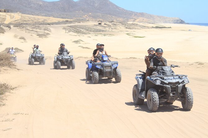 Los Cabos Beach & Desert Tour in Automatic Atv Tequila Tasting