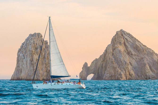 1 los cabos luxury sunset sail with light apetizers and open bar Los Cabos Luxury Sunset Sail With Light Apetizers and Open Bar