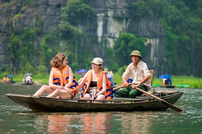 1 luxury ninh binh trang an hoa lu thai vi temple bike boat Luxury Ninh Binh Trang an Hoa Lu, Thai Vi Temple, Bike, Boat