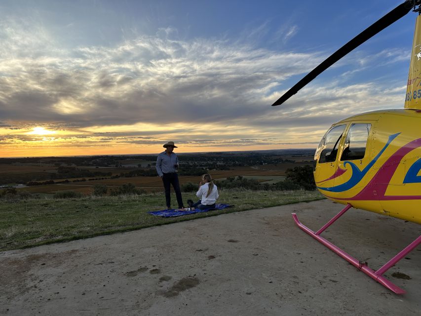 1 lyndoch barossa valley helicopter flight romantic picnic Lyndoch: Barossa Valley Helicopter Flight & Romantic Picnic