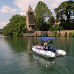 1 lyon from confluence to barbe island in electric boat Lyon: From Confluence to Barbe Island in Electric Boat