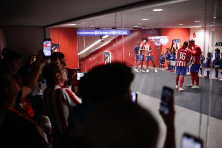 Madrid: Atlético De Madrid Tunnel Experience Match Ticket