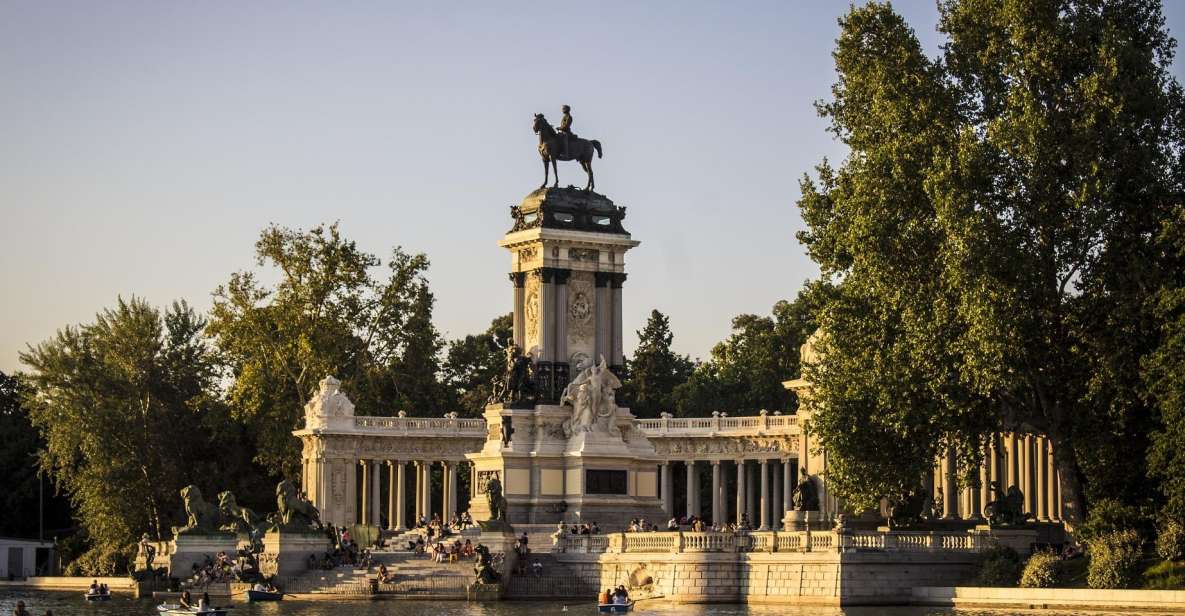 1 madrid cibeles rooftop retiro park guided walking tour Madrid: Cibeles Rooftop & Retiro Park Guided Walking Tour