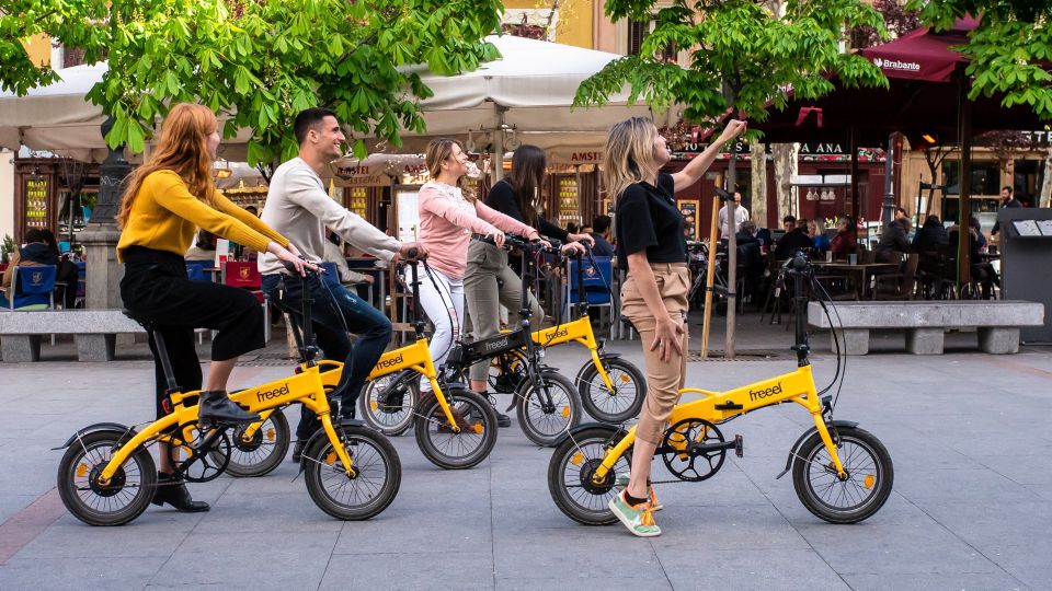 Madrid: Highlights & Parks Small Group Electric Bike Tour