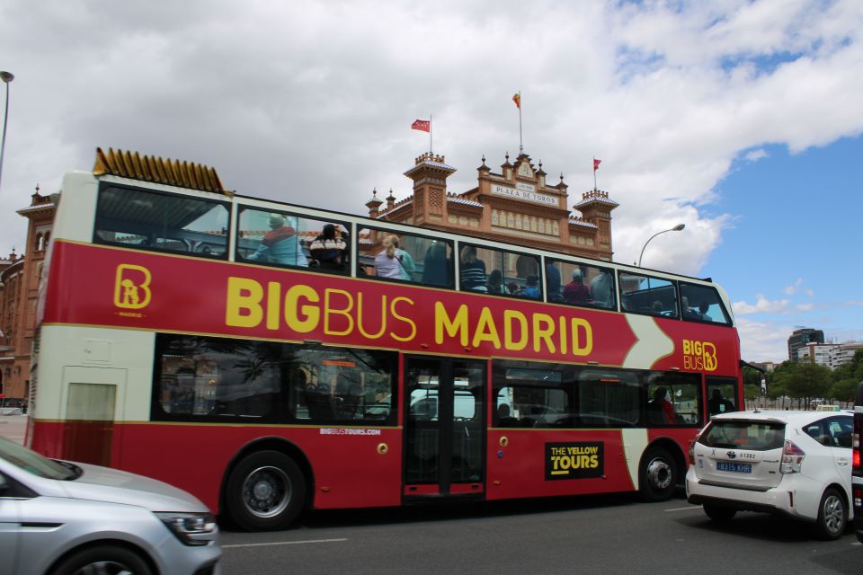 1 madrid panoramic open top bus day or night tour with guide Madrid: Panoramic Open-Top Bus Day or Night Tour With Guide