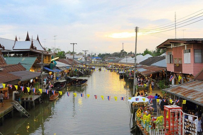 1 maeklong railway market and floating market tour from bangkok Maeklong Railway Market and Floating Market Tour From Bangkok