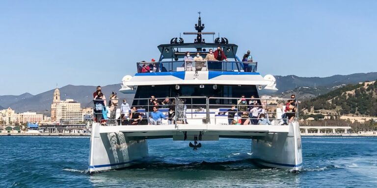 Malaga: Catamaran Cruise With Optional Swimming Stop