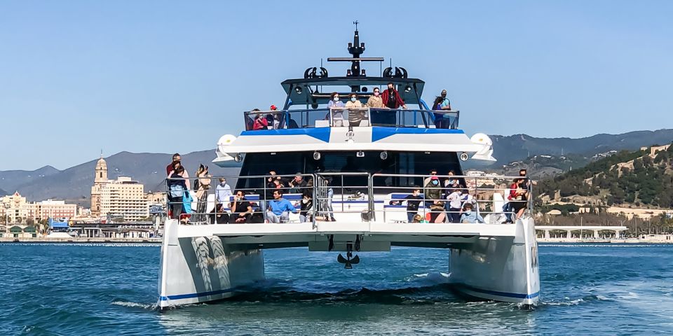 1 malaga catamaran cruise with optional swimming stop Malaga: Catamaran Cruise With Optional Swimming Stop