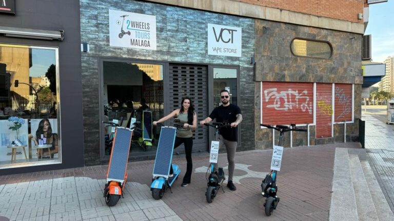 Malaga: Explore Malaga on a Electric Scooter