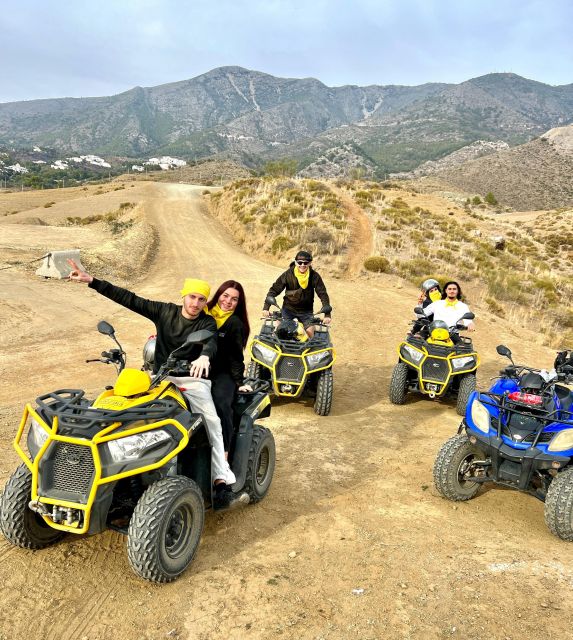 Málaga: Off-Road 2-Hour Tour by 2-Seater Quad in Mijas