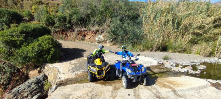 Málaga: Off-road Tour by 2-Seater Quad in Mijas