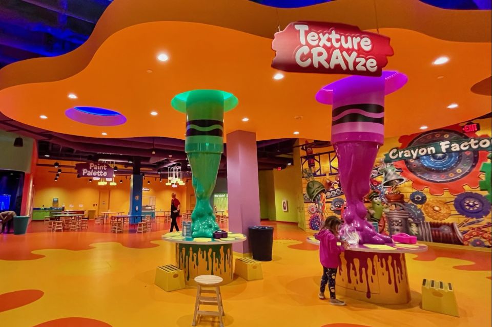 1 mall of america crayola experience flexible date ticket Mall of America: Crayola Experience Flexible Date Ticket