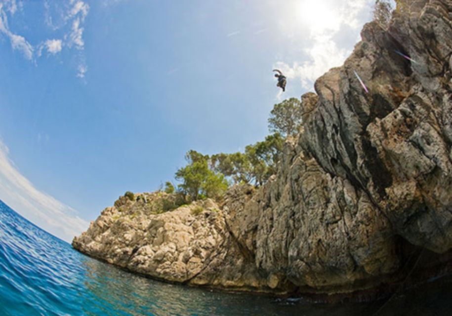 1 mallorca 4 hour cliff jumping adventure Mallorca: 4-Hour Cliff Jumping Adventure