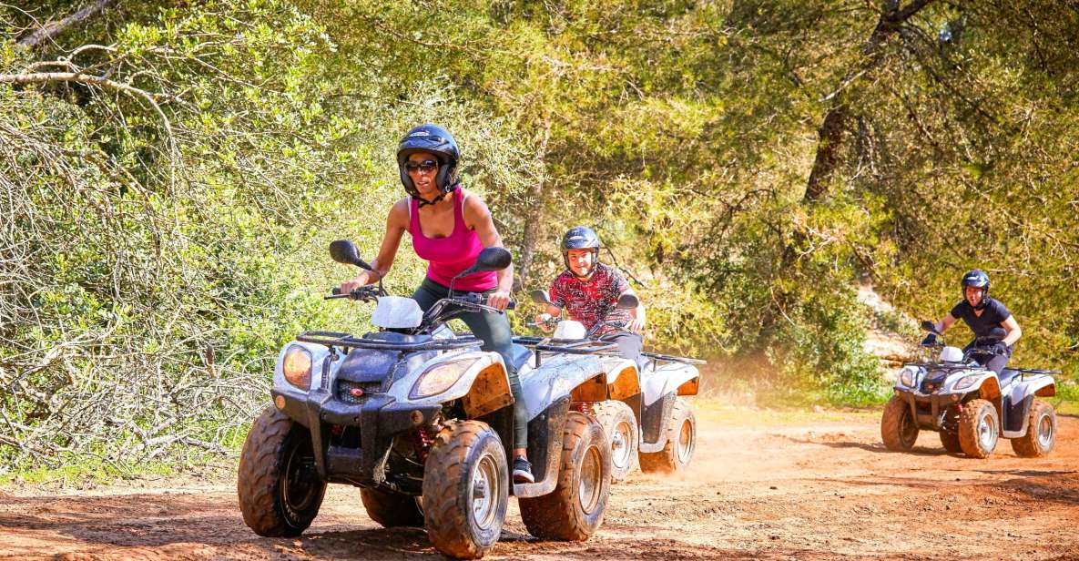 Mallorca: Quad Bike Tour With Snorkeling and Cliff Jumping - Experience Highlights