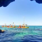 1 mallorca sea caves by kayak and snorkeling with snack Mallorca: Sea Caves by Kayak and Snorkeling With Snack