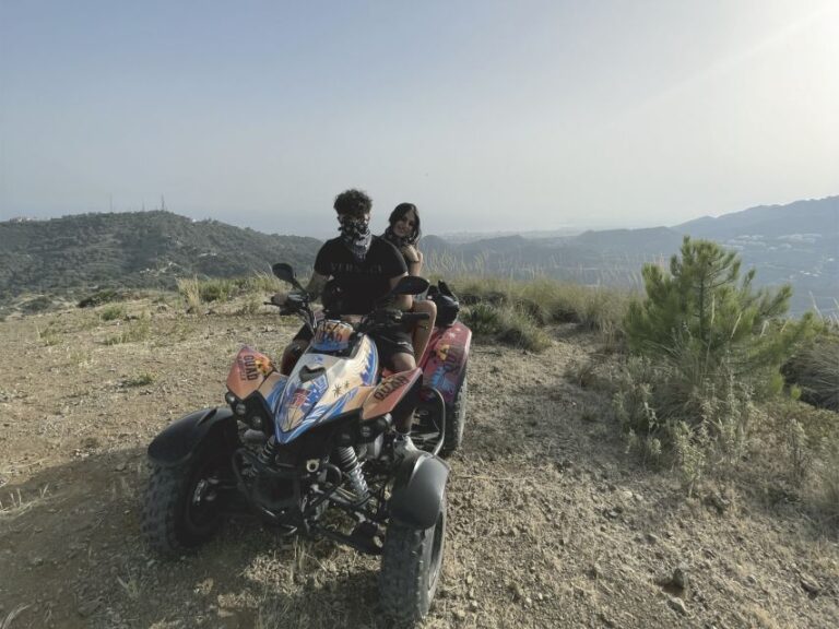 Marbella: Guided Quad Tour With Sea and Gibraltar Rock Views