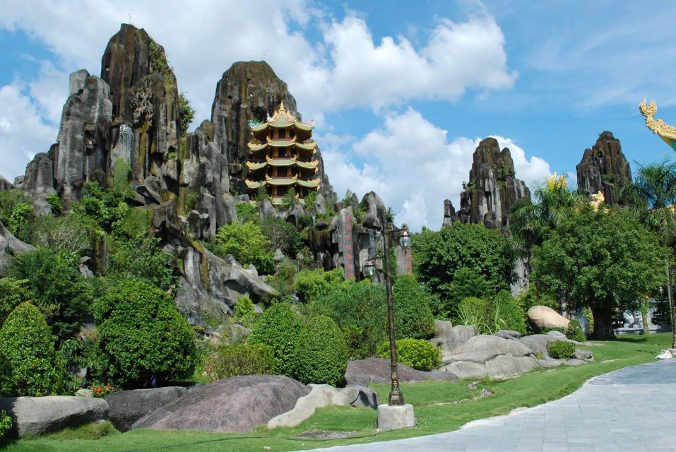 1 marble moutain basket boat hoi an city by private tour Marble Moutain - Basket Boat - Hoi An City by Private Tour